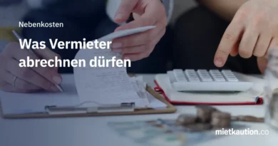 Was Vermieter abrechnen dürfen