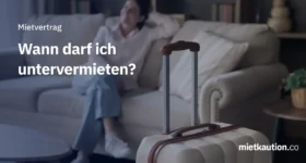 Wann darf ich untervermieten
